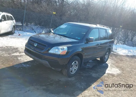 2005 Honda Pilot Ex-L z USA, uszkodzony, nr VIN 5FNYF18595B057264